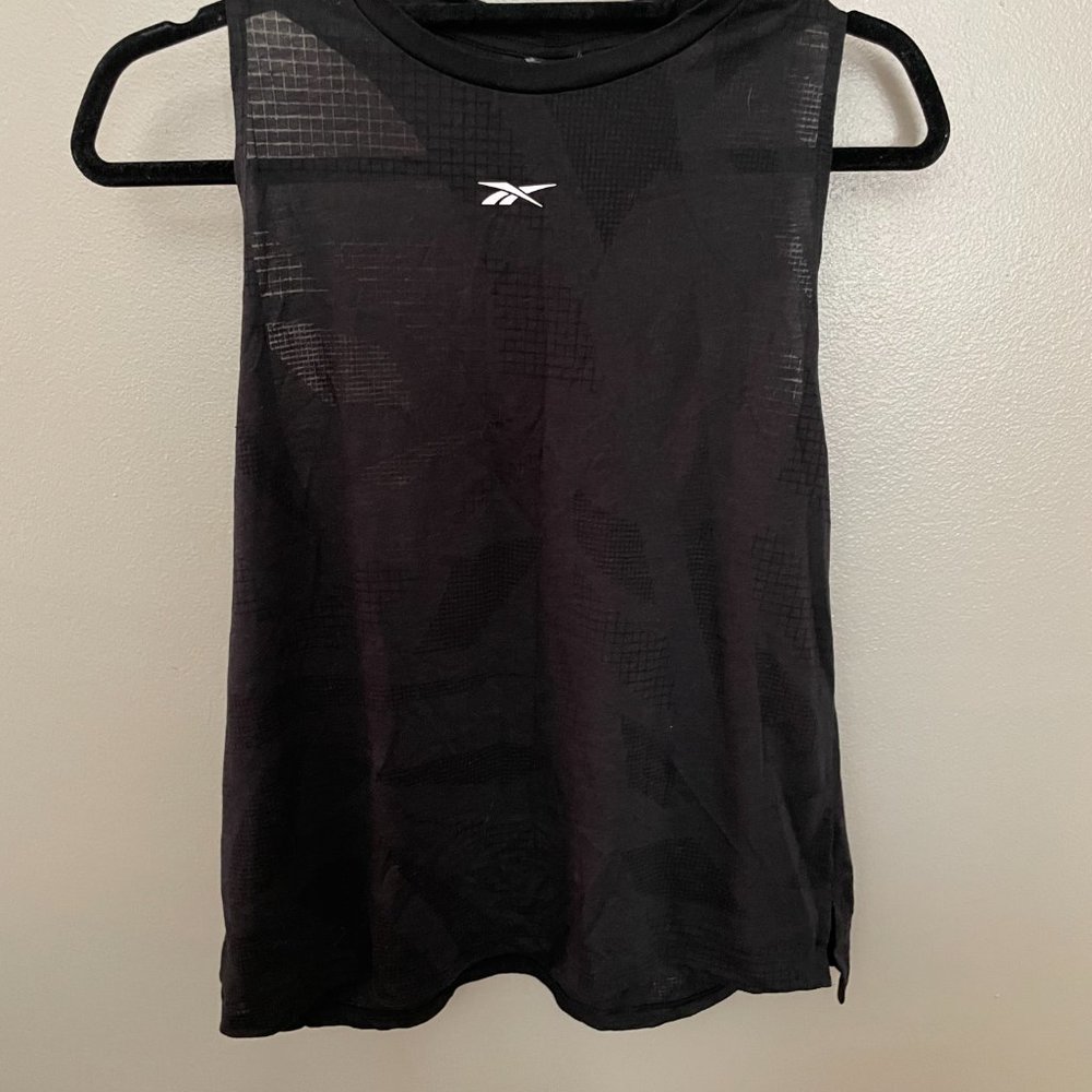 Reebok Women's Burn Out Tank Top - Size M - Black